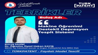 BEUN akademisyenin geliştirdiği buluş TÜRKPATENT tarafından tescillendi