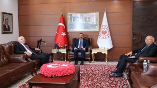 BEUN rektörü Ulusoydan Vali Hacıbektaşoğluna ziyaret
