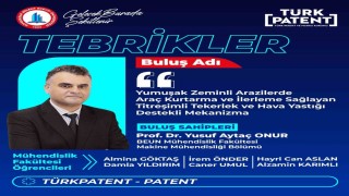 BEUNlu akademisyen ve öğrencilerin buluşuna patent