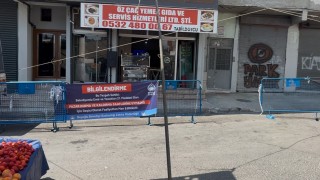 Beyoğlunda ‘armut seçme tartışmasında pazarcı müşterinin başına kalas fırlattı: Pazarcı tutuklandı