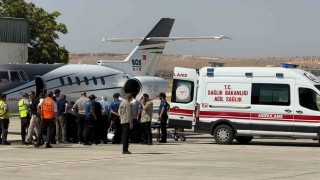 Bıçaklanan Milletvekili Melih Meriç ambulans uçakla İstanbula sevkedildi