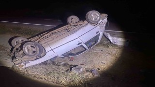 Bilecik'te alkollü sürücü takla attı: 1 yaralı