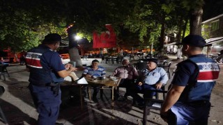 Bilecikte biçerdöver operatörlerine yangın uyarısı