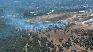 Bilecikte ormanlık alanda başlayan yangın kontrol altına alındı
