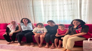 Bilecikte şehit ailesine vefa ziyareti