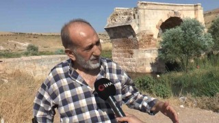 Bin 800 yıllık Septimus Severus köprüsü tarihe meydan okuyor