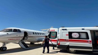 Bingöl'de 4 aylık bebek uçak ambulansla Ankaraya sevk edildi