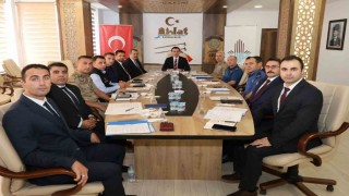 Bitliste Ahlat Şenlikleri öncesi güvenlik ve asayiş toplantısı düzenlendi