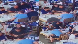 Boğazına lokma kaçan vatandaşı Heimlich manevrası kurtardı