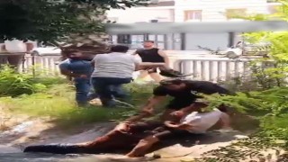 Boğulmak üzere olan çocuğu vatandaşlar son anda kurtardı