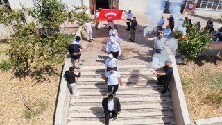 Boyabatta hafızların mezuniyet sevinci