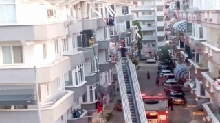 Bursa'da korkutan ev yangını