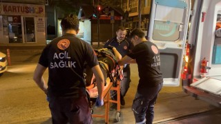 Bursada motosiklet devrildi: Kadın sürücü yaralandı