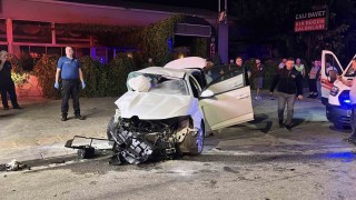 Bursada otomobil ile jip çarpıştı: 2 güvenlik görevlisi hayatını kaybetti