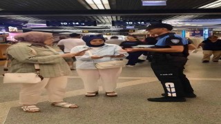 Bursada polis ekiplerinden vatandaşlara güvenlik bilgilendirmesi