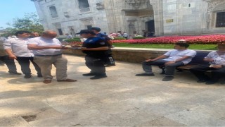 Bursada polisten vatandaşlara güvenlik bilgilendirmesi