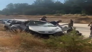 Bursada takla atan araçtaki çift yaşamını yitirdi
