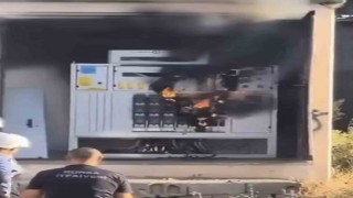 Bursada trafo yangını