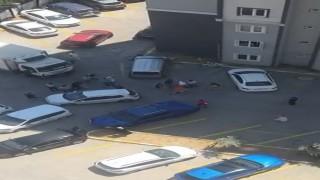 Büyükçekmecede bir sitede Market krizi çıktı