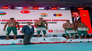 Büyükşehir Belediyesporlu Fazlı Eryılmaz dünya şampiyonu