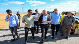 Büyükşehir, Yazıhanda yol standardını yükseltti