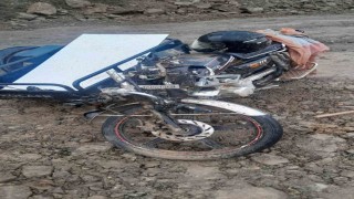 Çamardı'da motosiklet kazası: 2 yaralı