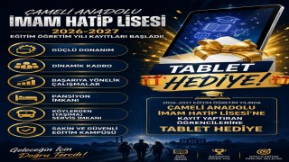 Çameli Anadolu İmam Hatip Lisesi, kayıt yaptıran öğrencilere tablet hediye ediyor