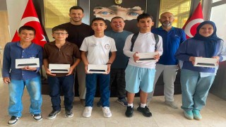 Çamelide başarılı öğrenciler ödüllerle uğurlandı