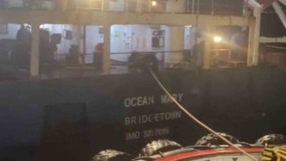 Çanakkale Boğazında kuru yük gemisinde makine arızası