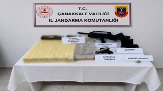 Çanakkalede kaçakçılık operasyonu
