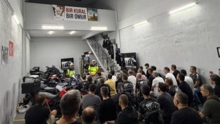 Çanakkalede motosikletlilere denetim