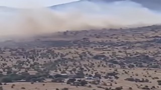Çankırıda çıkan arazi yangını kontrol altına alındı