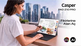 Casperdan laptop gibi tablet: Casper PAD Z10 Pro