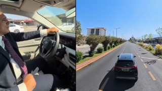 Çenet Direksiyona Geçti, Deneme Sürüşü Yaptı