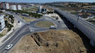 Çerkezköyde ulaşım için kapsamlı düzenleme: Köprü altındaki sorun çözülüyor