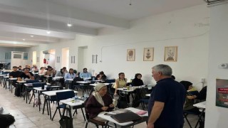 Çermik Etüt Merkezinde öğrenciler sınava hazırlanıyor