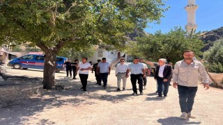 Çermik kaymakamı yol yapım çalışmalarını denetledi