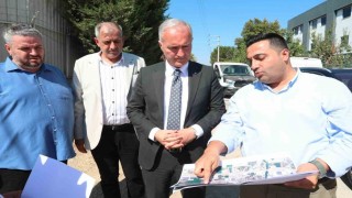 Cerrahta Veysel Karani Caddesine sathi kaplama yapıldı