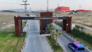 Çine OSBde 24 saat drone destekli devriye