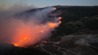 Çinedeki orman yangınında yaralanan şahıs hayatını kaybetti