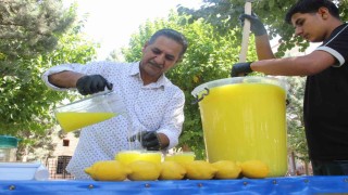 Cizrede yaz aylarının serinleten lezzeti: Cizre limonatası