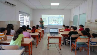 Çocuklara güvenli internet eğitimi verildi