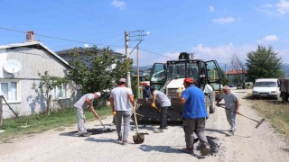 Cumayerinde sokaklar yenileniyor
