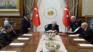 Cumhurbaşkanı Erdoğan YAŞ kararlarını imzaladı