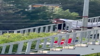 Cumhurbaşkanı Erdoğanın pankartını söküp zarar veren şahıs tutuklandı