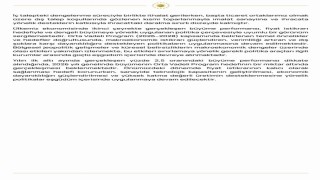 Cumhurbaşkanı Yardımcısı Yılmaz: Yıllıklandırılmış milli gelirimiz 1,71 trilyon dolara yükselmiştir