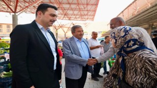 Darendede esnaf buluşması