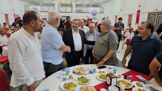 Darendede Zengibar Festivali öncesi iş insanlarıyla buluşma