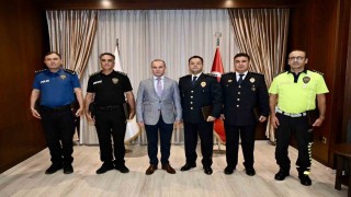 Denizli İl Emniyet Müdürlüğünde terfi heyecanı yaşandı