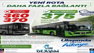 Denizlide 360 ve 370 numaralı otobüsler iptal edildi, yeni 375 hattı başlıyor